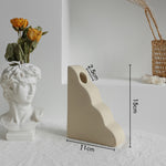 Simple Ceramic Vases – Minimalist Art Vases for Dried Flower Arrangements and Home Decoration