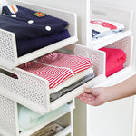Space-Saving Drawer Rack – Wardrobe Organizer for Dorms and Closets