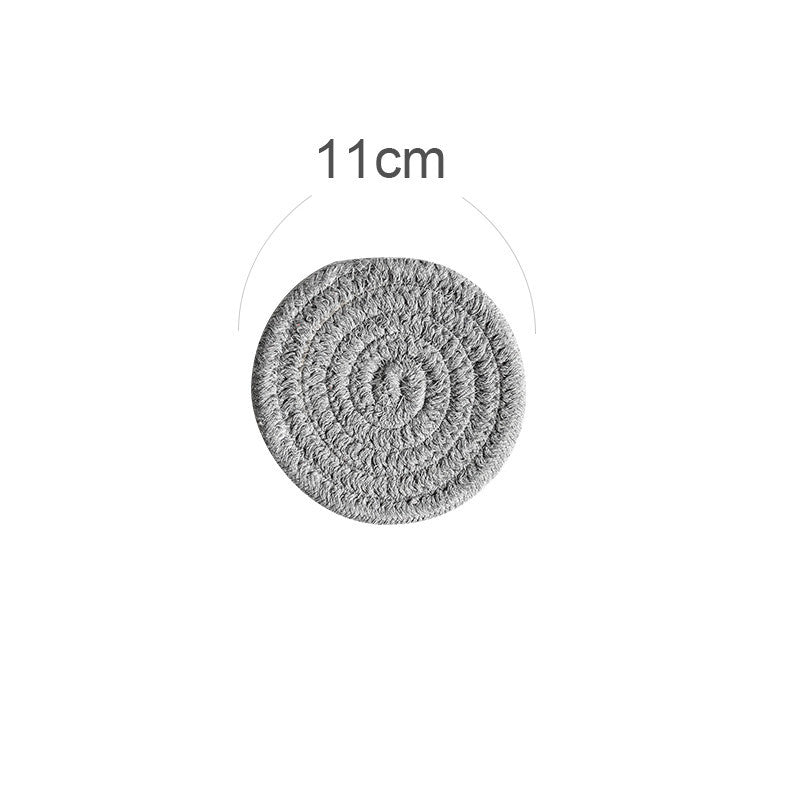 Pure Cotton Placemats and Coasters Set – Heat Resistant Table Mats & Potholders