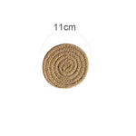 Pure Cotton Placemats and Coasters Set – Heat Resistant Table Mats & Potholders