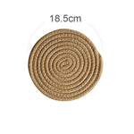 Pure Cotton Placemats and Coasters Set – Heat Resistant Table Mats & Potholders