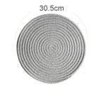 Pure Cotton Placemats and Coasters Set – Heat Resistant Table Mats & Potholders