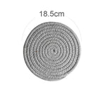 Pure Cotton Placemats and Coasters Set – Heat Resistant Table Mats & Potholders