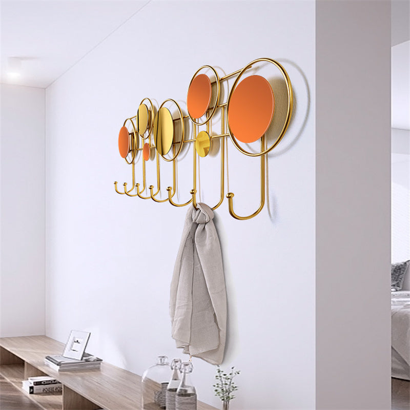 Doorway Wall-Mounted Coat Rack – Punch-Free Creative Hook Organizer