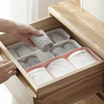 Plastic Storage Organizer Box – Socks, Underwear, and Bra Drawer Organizer for Home and Bathroom