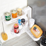 Rotating Wall-Mounted Storage Box – Punch-Free Organizer for Kitchen and Bathroom