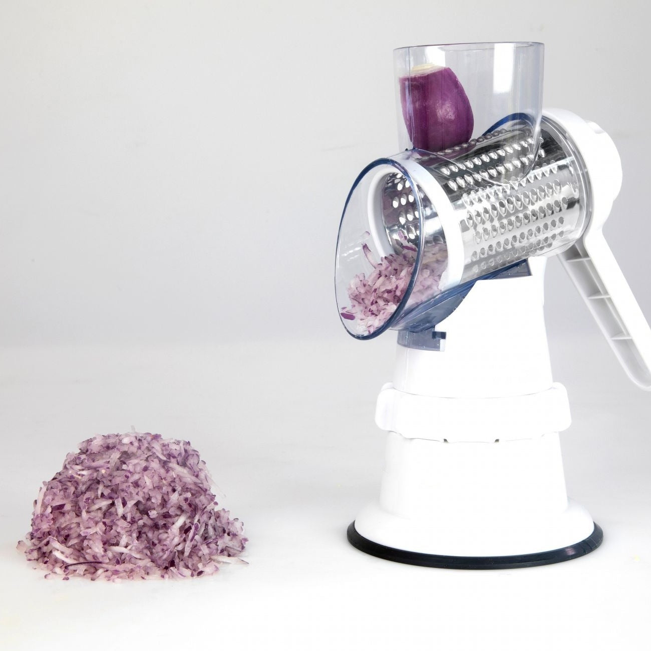3-in-1 Manual Vegetable Slicer – Grater, Chopper & Mandolin Cutter