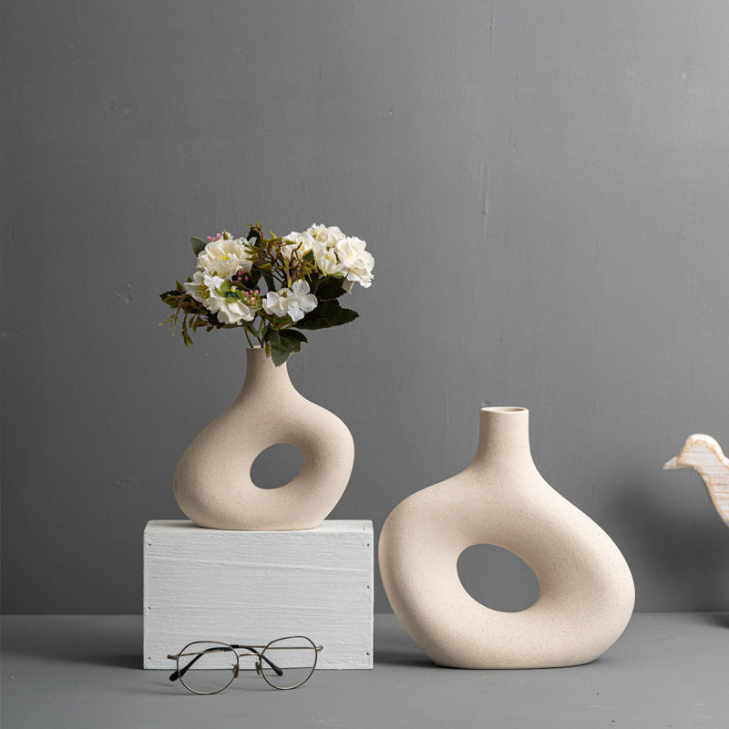 Decorative Ceramic Vases – Modern Ornaments for Living Room Display and Home Decoration